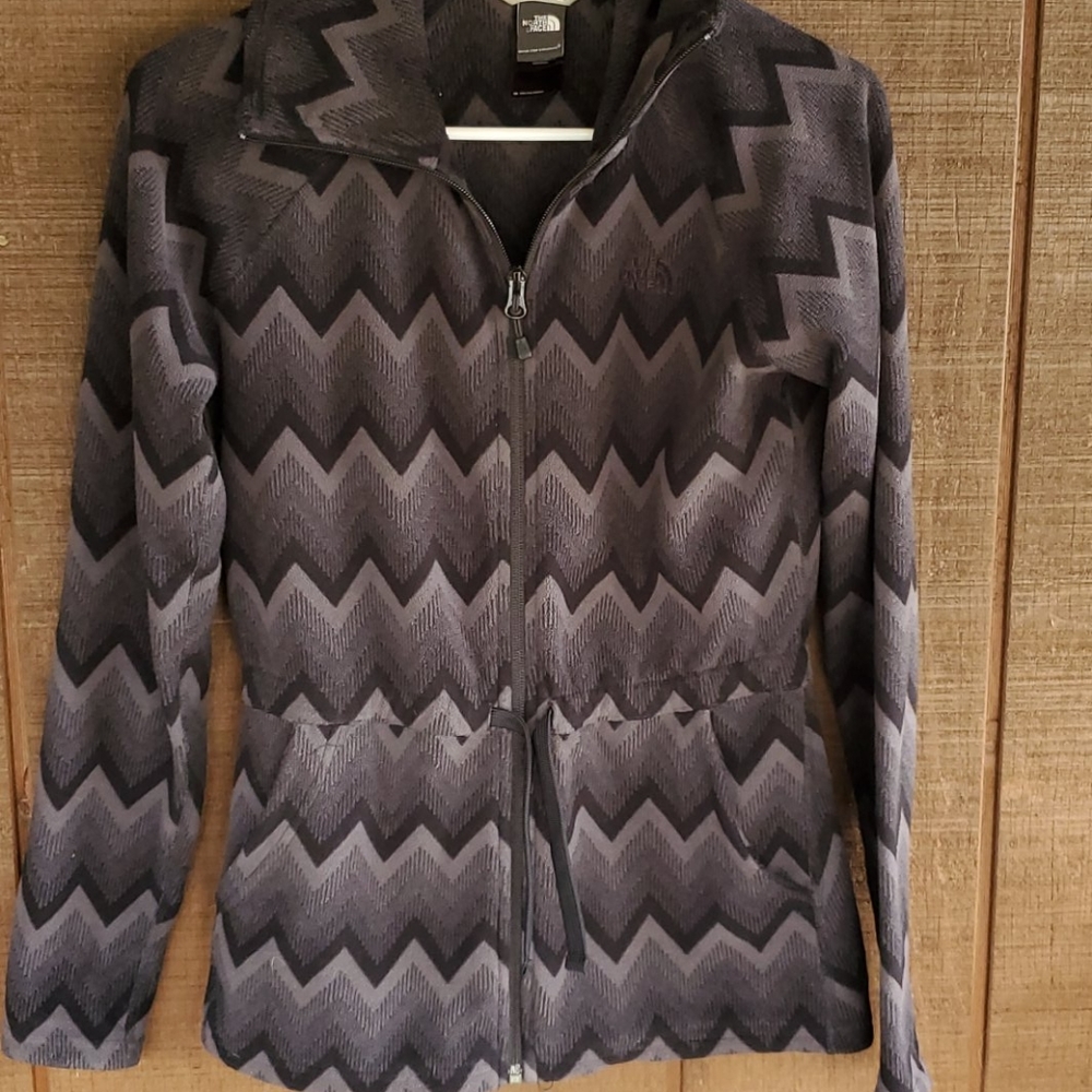 The North Face Gray Zigzag Hoodie